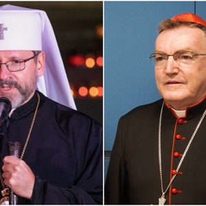 Kardinal Bozanić uputio uskrsnu čestitku velikom nadbiskupu kijevsko-haličkom mons. Shevchuku